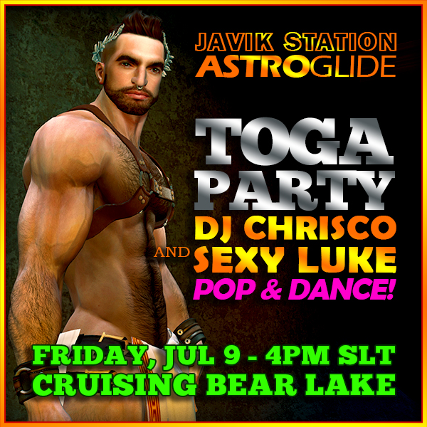 AstroGlide – Toga Party with DJ Chrisco